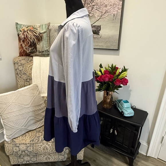 Simply Southern Textured Fabric in Deep Blue - Picture 7 of 8